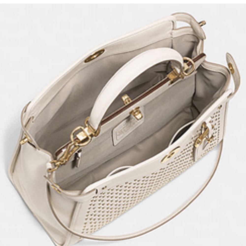 Coach stud Gramercy Satchel - Picture 4 of 11